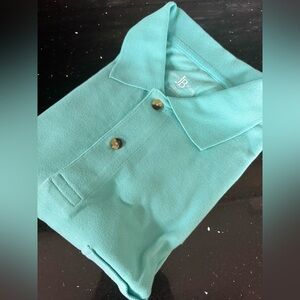 John Blair Fine Menswear Large Tall Golf Polo Shirt Vintage Pocket Luxury Sport